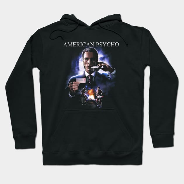 American Psycho Movie 4 Hoodie by Visionary Canvas
